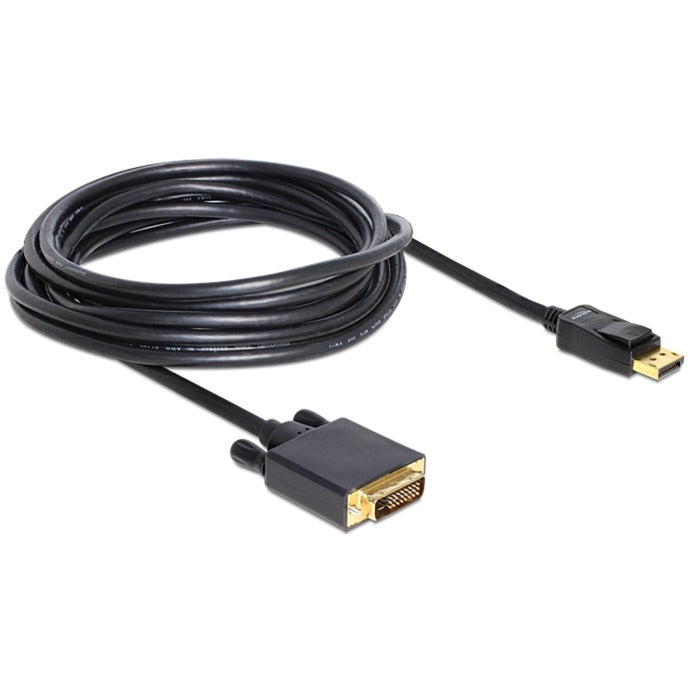 Delock displayport > dvi 24+1 adapter (zwart, 5 meter)