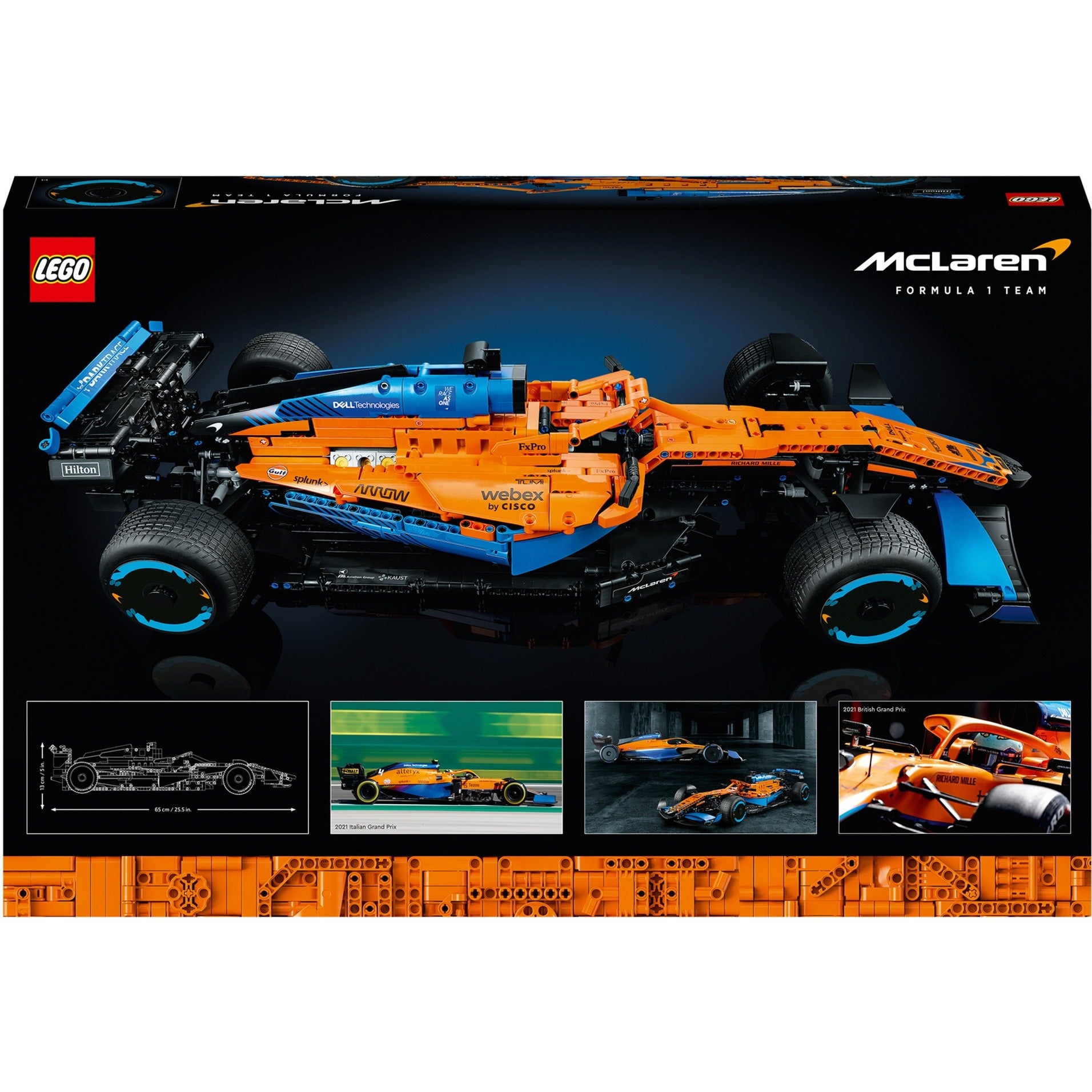 Lego technic - mclaren formule 1 racewagen constructiespeelgoed (42141)