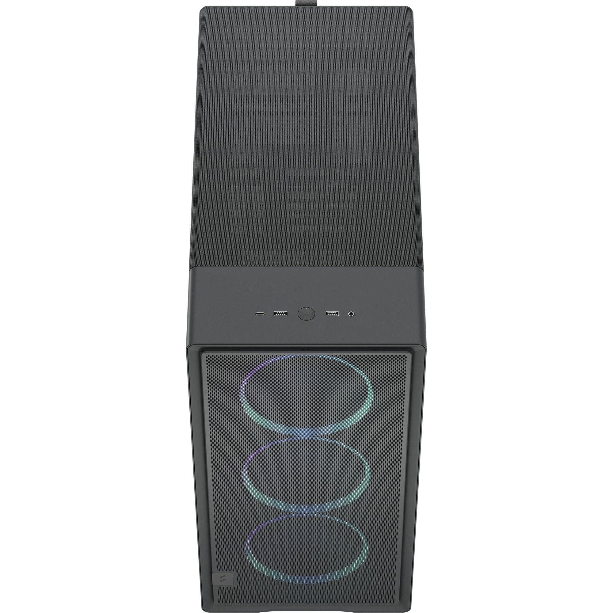 Fractal design epoch xl tg rgb midi tower behuizing (zwart | 2x usb-a | 1x usb-c | rgb | tempered glass)