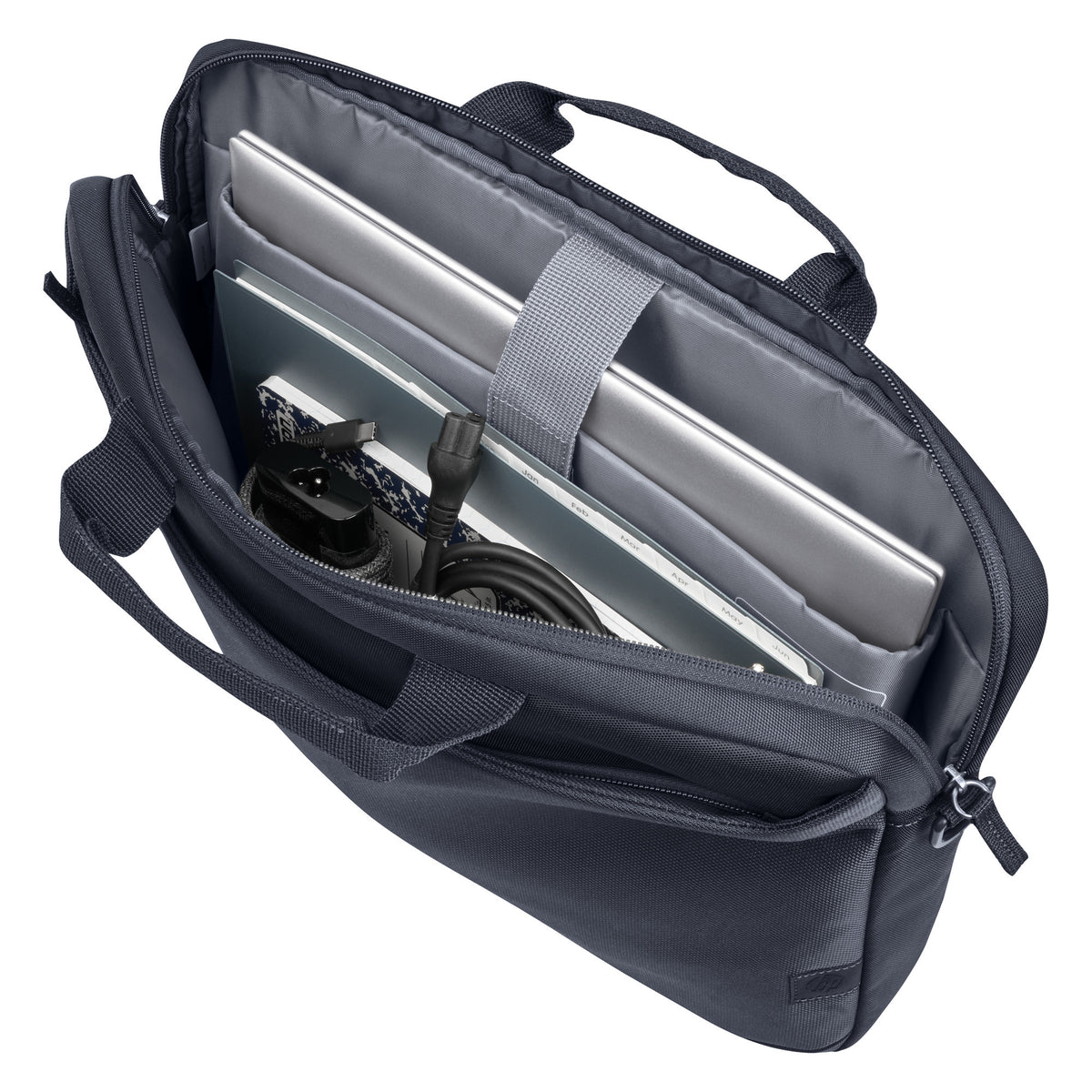 Hp everyday 14-inch laptop briefcase laptoptas (donkergrijs)