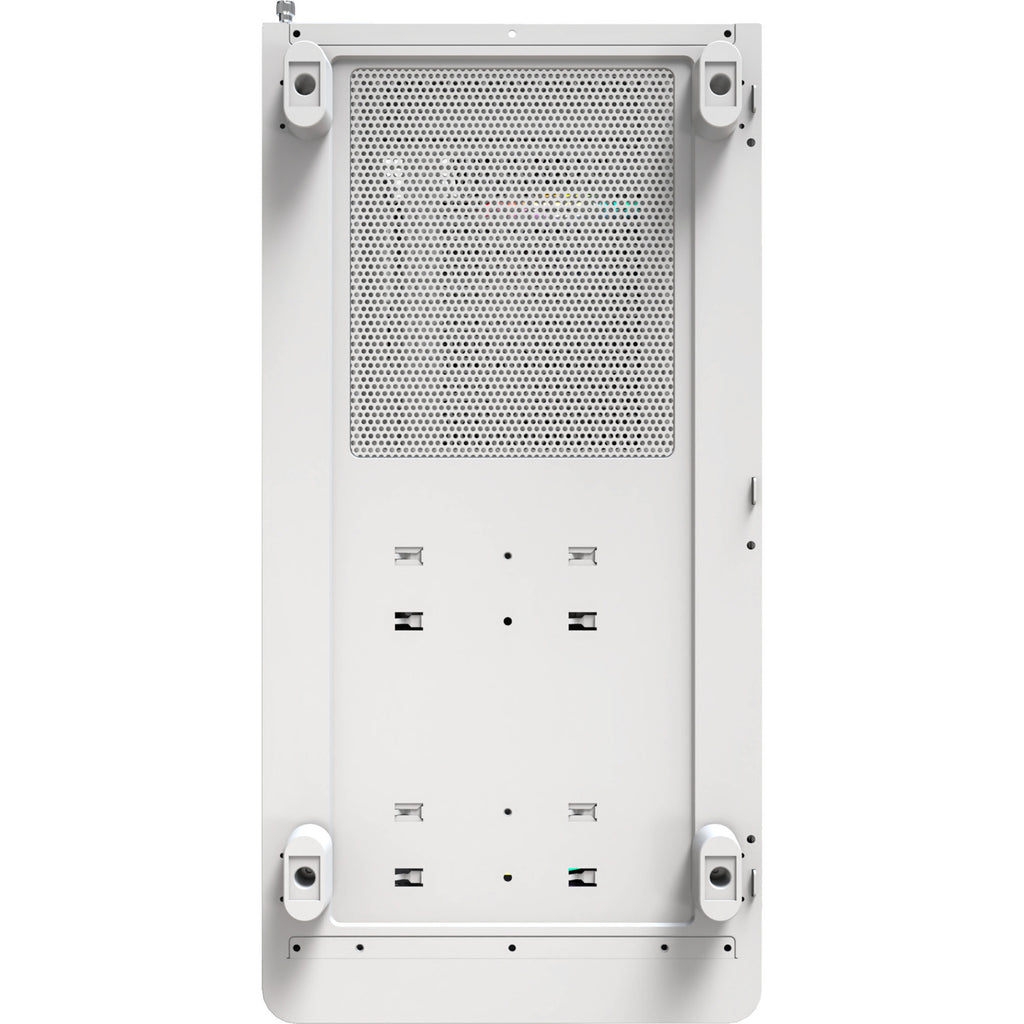 Montech xr wood midi tower behuizing (wit | 1x usb-a | 1x usb-c | rgb | window)