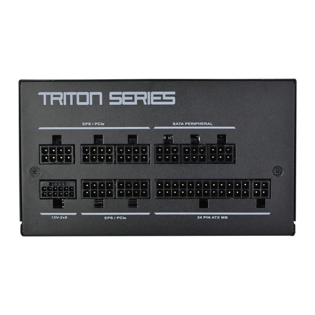 Silverstone triton 850rz modulaire 850 watt voeding (zwart, 1x 12v-2x6, 3x pcie)