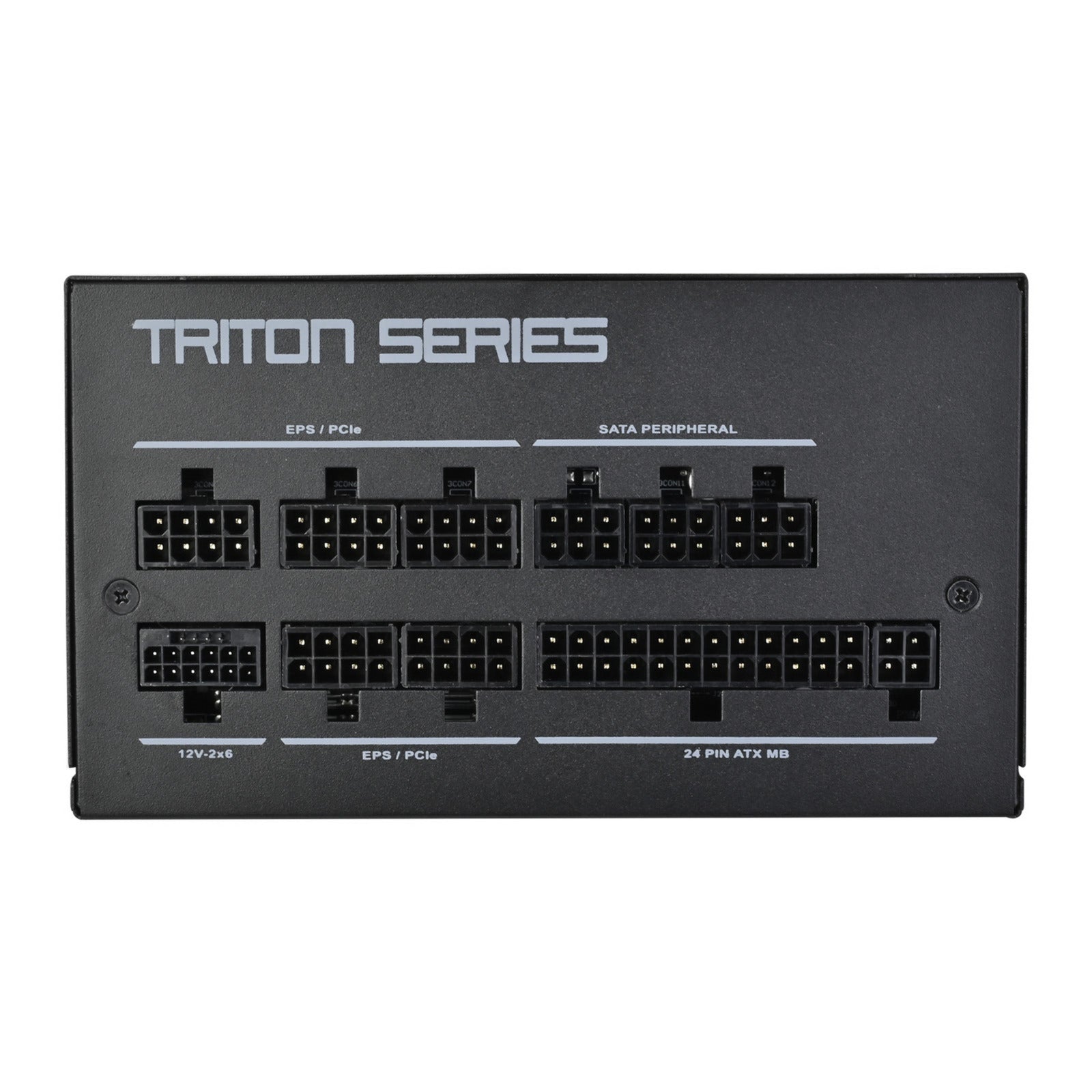 Silverstone triton 850rz modulaire 850 watt voeding (zwart, 1x 12v-2x6, 3x pcie)