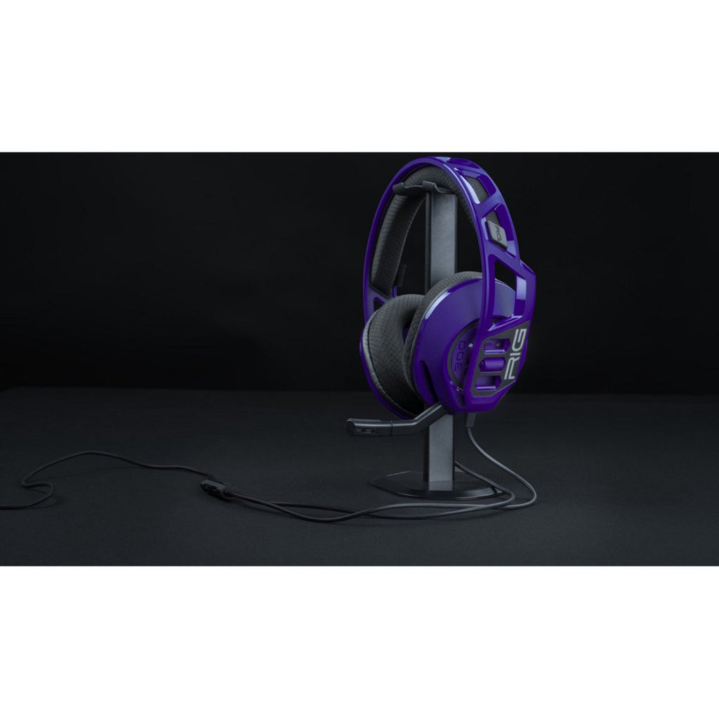 Nacon rig 300 pro hs cosmic over-ear gaming headset (paars, playstation 4, playstation 5, windows, nintendo switch)