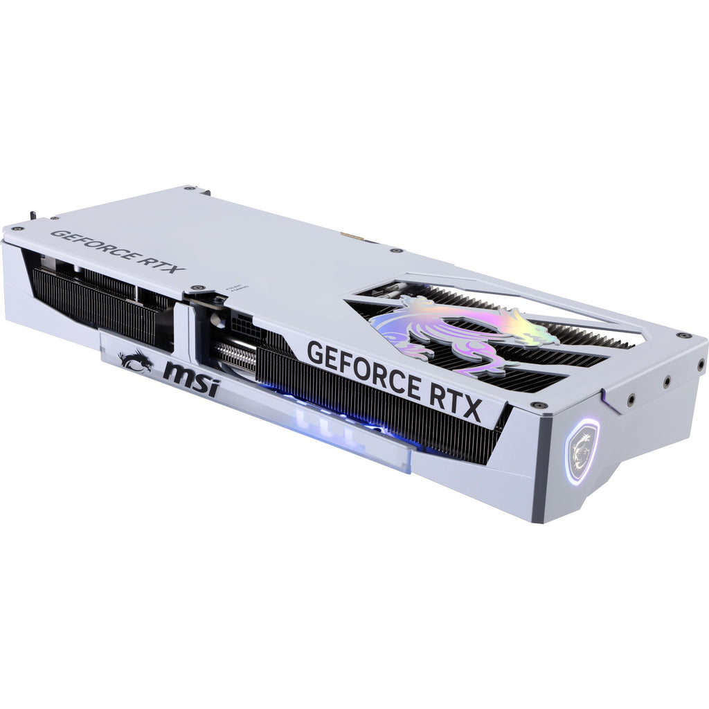 Msi geforce rtx 5080 16g gaming trio oc white grafische kaart (wit, 3x displayport, 1x hdmi)