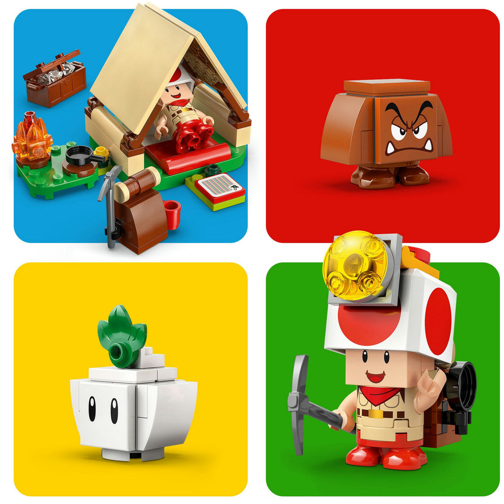 Lego Super Mario 72040 Toad-Boss-Campingplatz