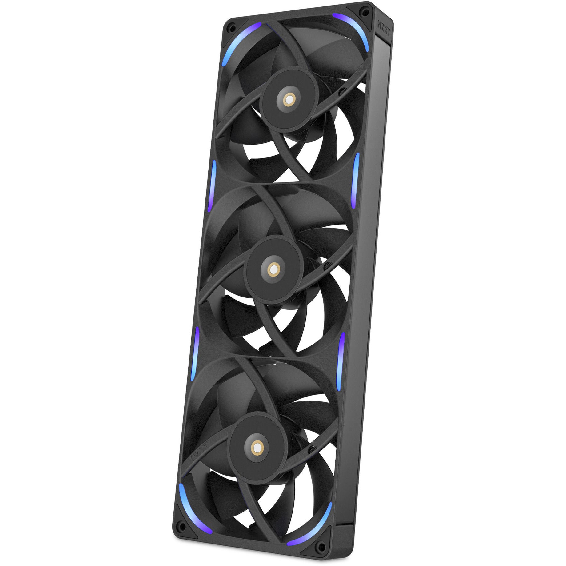 Nzxt f360x rgb case fans (zwart, 3 stuks, 360 x 120 x 30 mm, pwm)