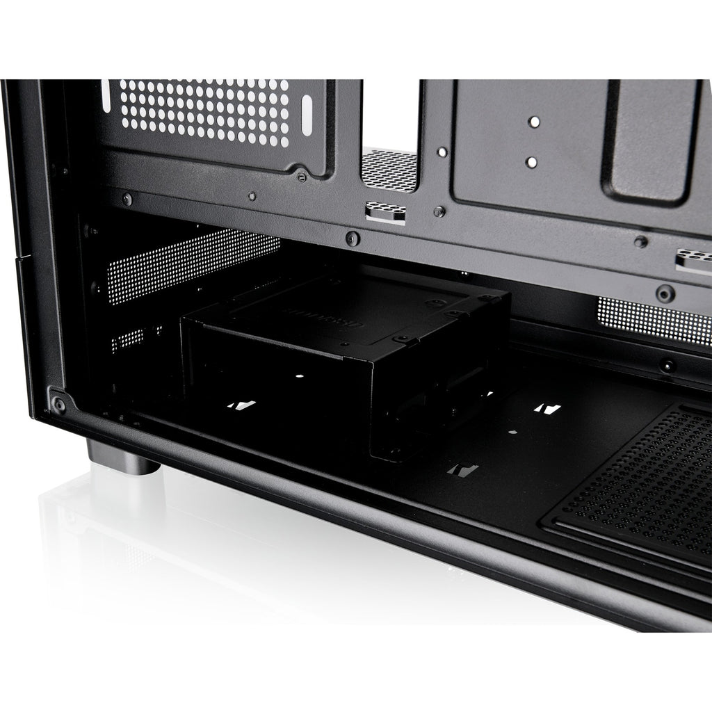 Thermaltake view 270 tg argb midi tower behuizing (zwart | 2x usb-a | 1x usb-c | rgb | tempered glass)