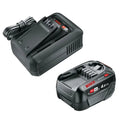 Gardena startkit p4a qc al18v-44 + 1x 4,0 ah | snellader en accu set (zwart, 14915-20 | snellader al18v-44 | pba 18v 4,0 ah soc accu)