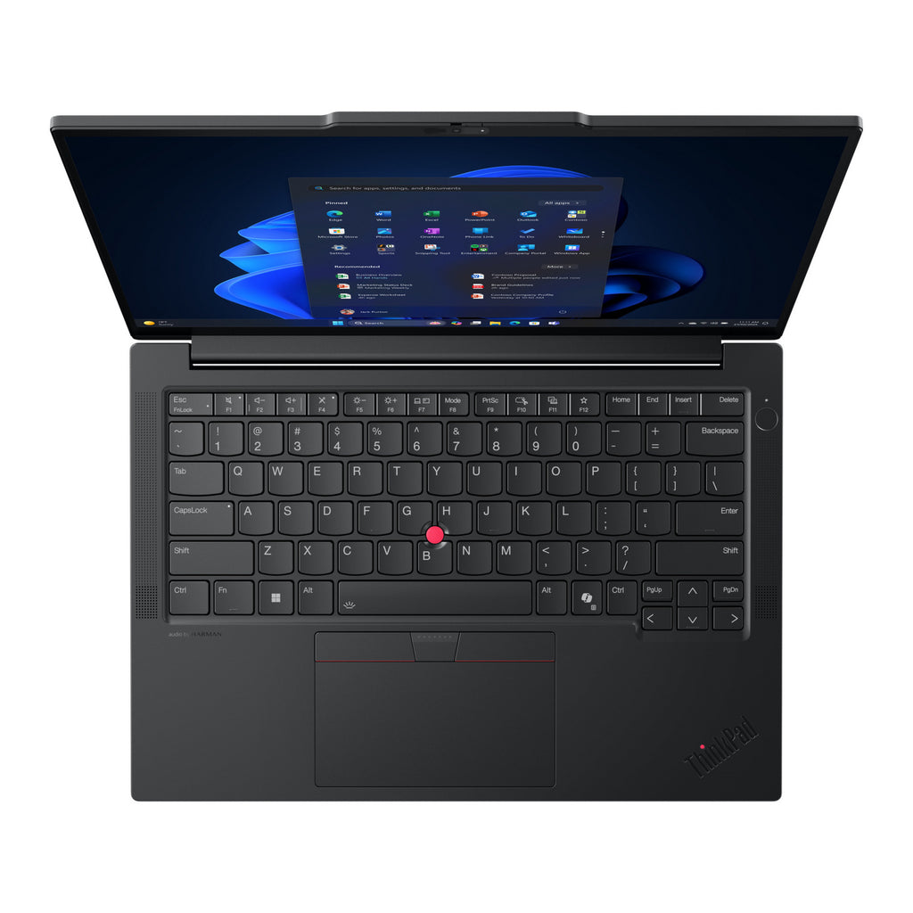 Lenovo thinkpad e14 gen 7 amd (21t0006qmh) 14 laptop (zwart | ryzen 7 250 | radeon 780m | 16 gb | 512 gb ssd)