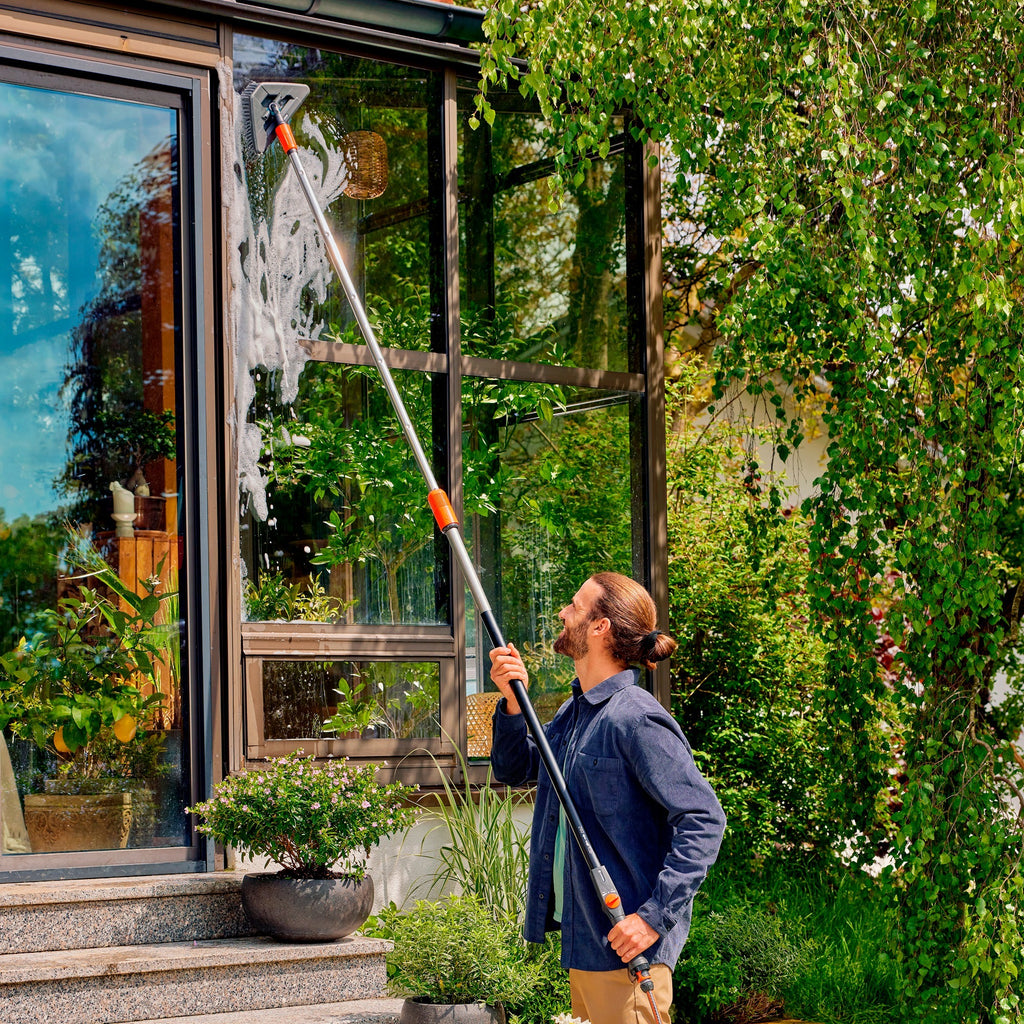 Gardena cleansystem telescopische steel m - xl, voor verder afgelegen plekken (18804-20)