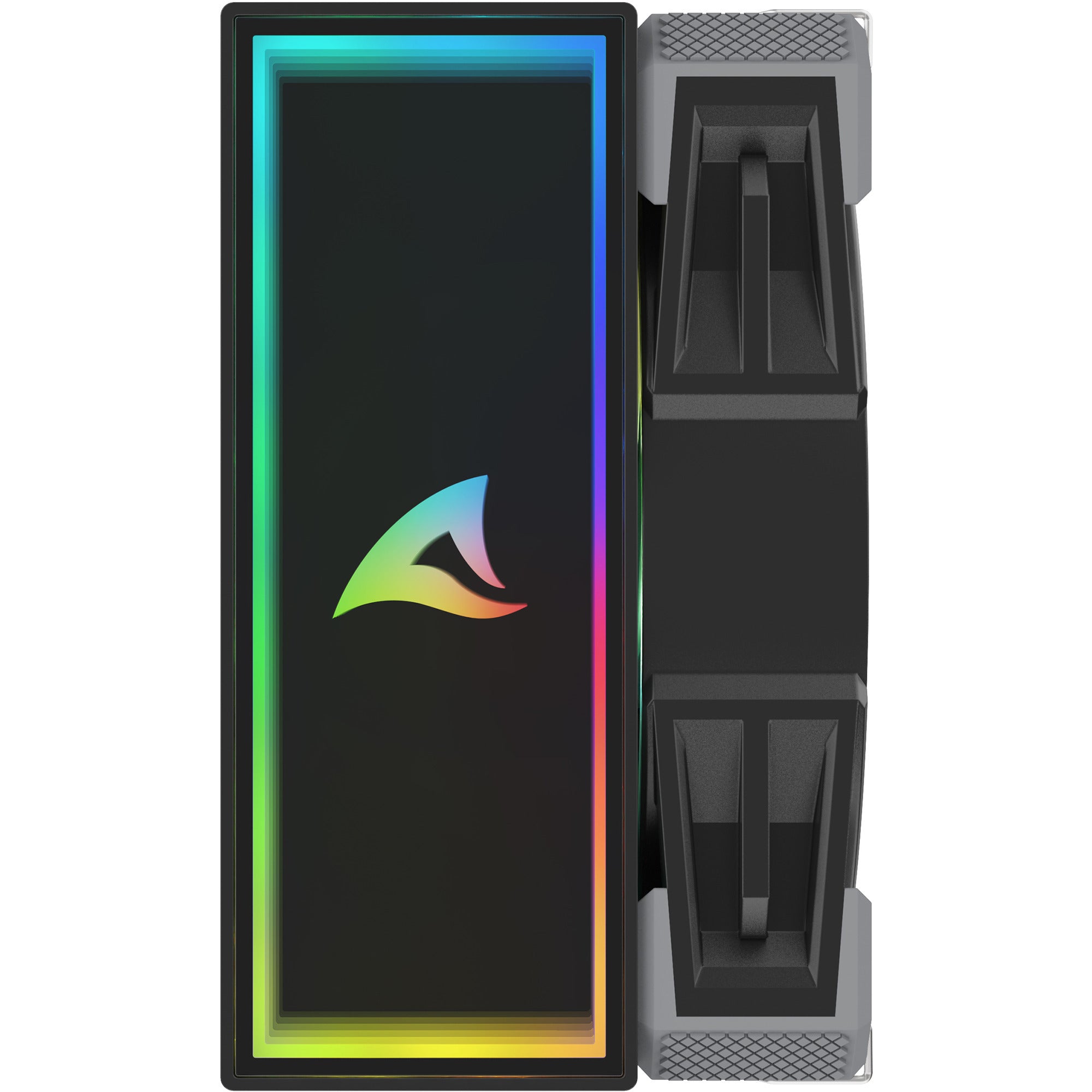 Sharkoon a50 rgb cpu-koeler (zwart, 4-pins pwm fan-connector)