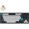Keychron q3 max-m3, toetsenbord (zwart, us lay-out, gateron jupiter brown, rgb leds, 80% tkl, ksa double-shot pbt, hot swap, knob, 2.4ghz | bluetooth 5.1 | usb-c)