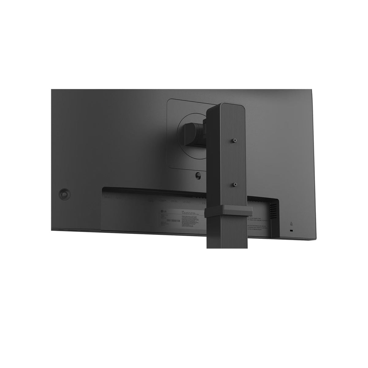 24ba850 23.8 monitor (zwart, hdmi, displayport, audio, lan, usb-c, webcam)