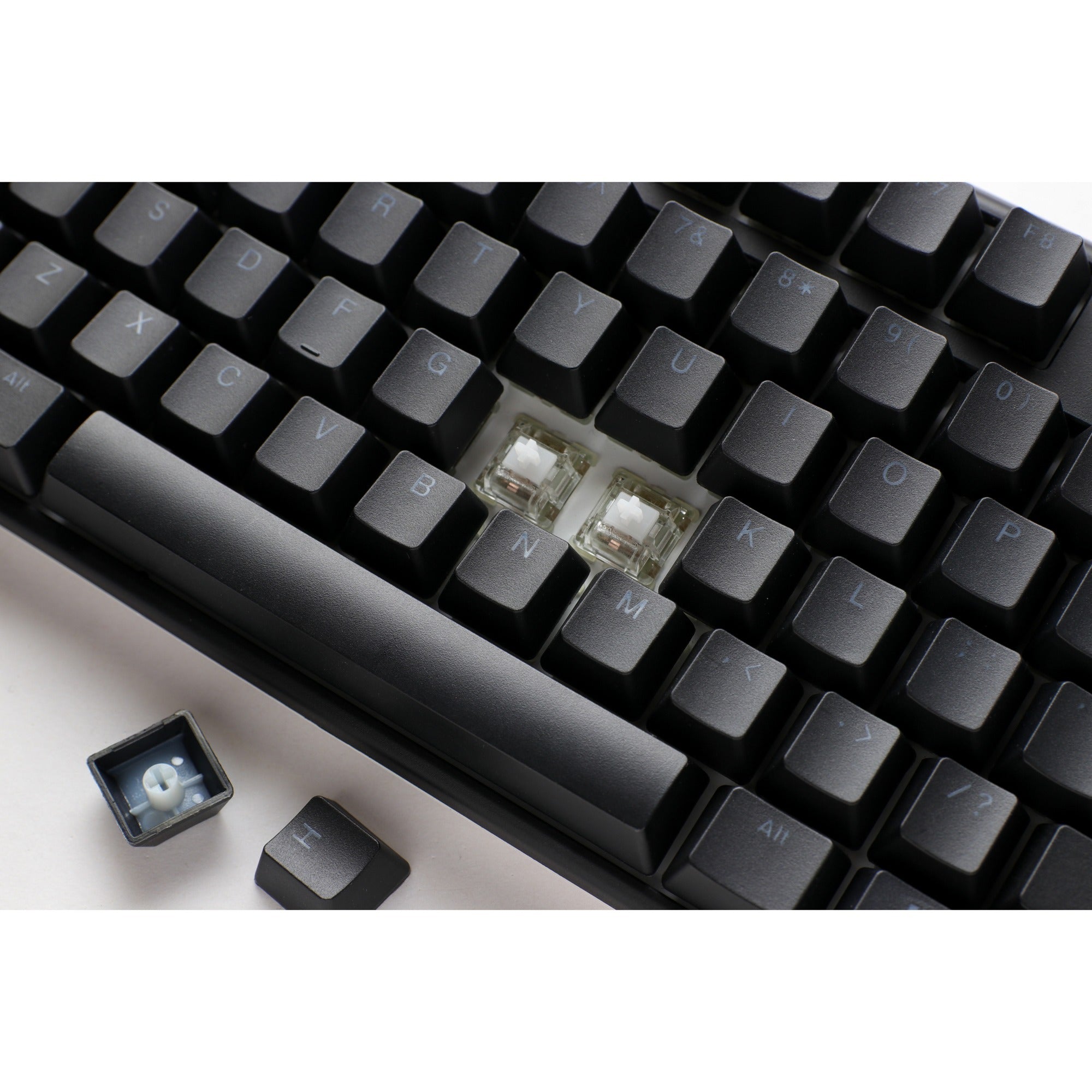 Ducky one 3 classic tkl rgb mechanisch toetsenbord (zwart, us lay-out (qwerty), cherry mx silent red, 80% (tkl) , rgb leds, double-shot pbt, hot-swappable, quack mechanics)