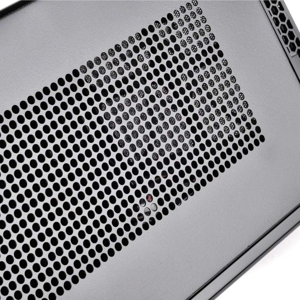 Silverstone sst-sg13b-c mini tower behuizing (zwart | 1x usb-a | 1x usb-c)
