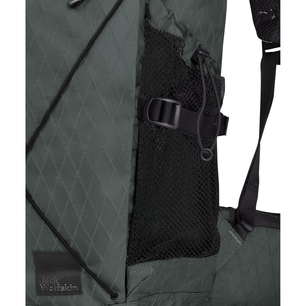 Jack wolfskin wandermood rolltop 30 rugzak (donkergroen, 30.0 liter)