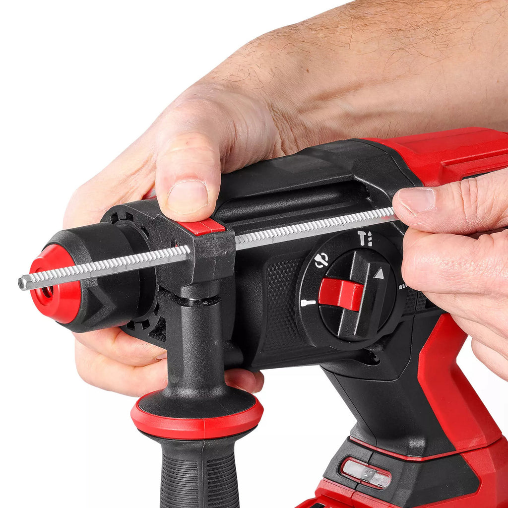 Einhell tp-hd 18 22 d li bl - solo professional accu boorhamer (rood zwart, accu en oplader niet inbegrepen, incl. opbergkoffer e-case s-f)