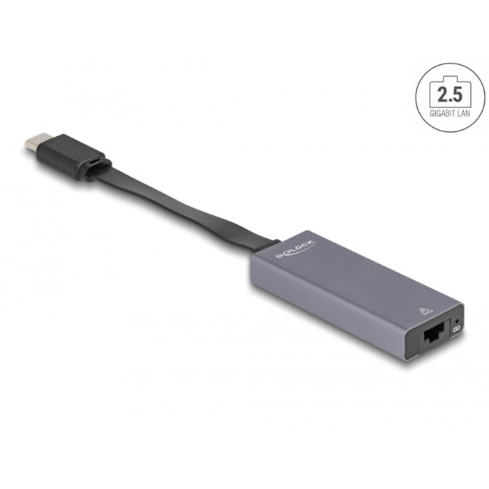 DeLOCK USB-C > 2,5 Gigabit LAN Slim