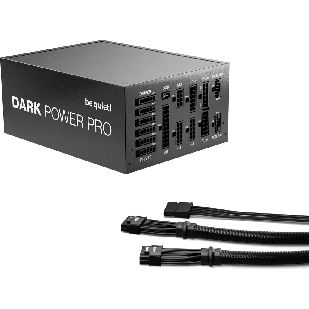 Be quiet! dark power pro 13 modulaire 1600 watt voeding (zwart, 2x 12v-2x6, 6x pcie)
