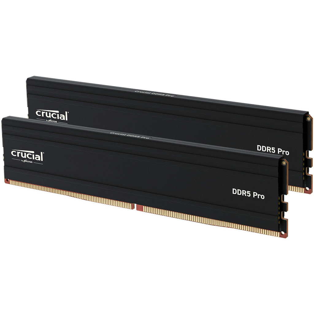Crucial 32 gb ddr5-5600 (2x 16 gb) werkgeheugen (zwart, cp2k16g56c46u5)