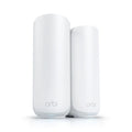 Netgear orbi 370 wifi mesh systeem, dual-band wifi 7-mesh systeem, 2 stuks mesh router (wit, 1x orbi wifi 7-router (rbe371), 1x orbi wifi 7-satelliet (rbe370))
