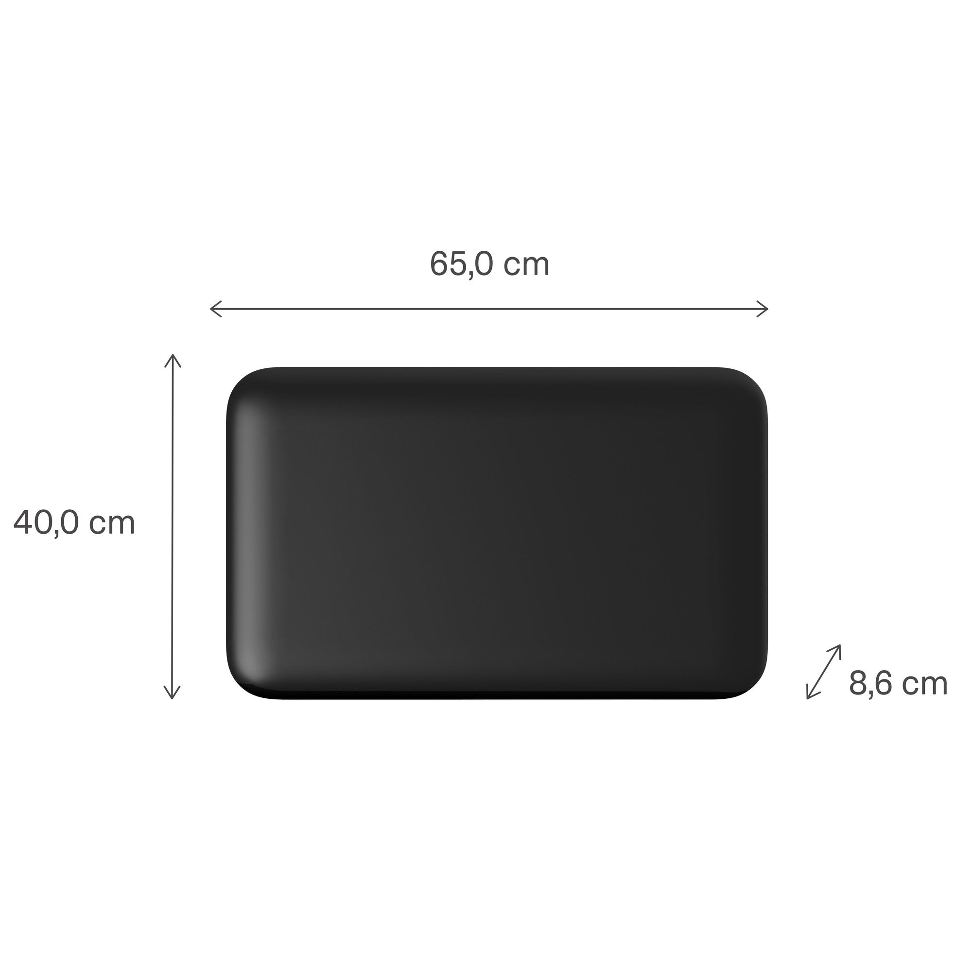 Mill steel wifi paneelverwarming pa700wifi4 black, 700 watt convector (zwart, wifi 2,4 ghz (wifi 6), bluetooth 5.2, zigbee 3.0 + app)