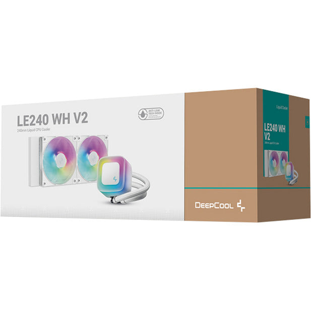 Deepcool le240 v2 waterkoeling (wit)