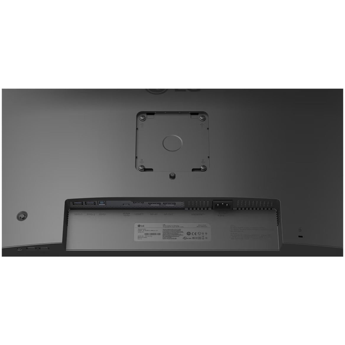 Lg 27ba650 27 monitor (zwart, 1x displayport, 1x hdmi, 1x usb-c, 4x usb-a)