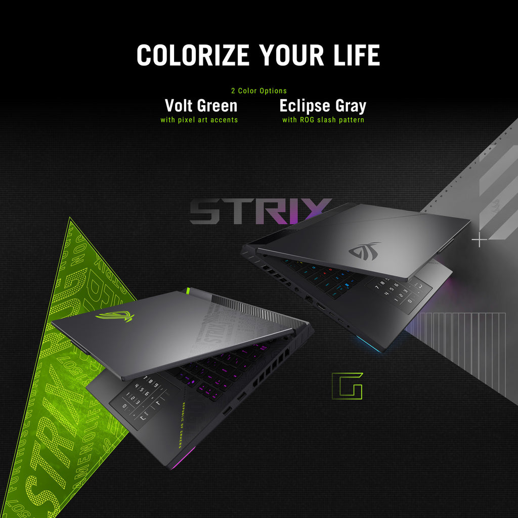 Asus rog strix g16 g614fr-s5252w 16 gaming laptop (grijs groen | r9 9955hx | rtx 5070 ti | 16 gb | 1 tb ssd)