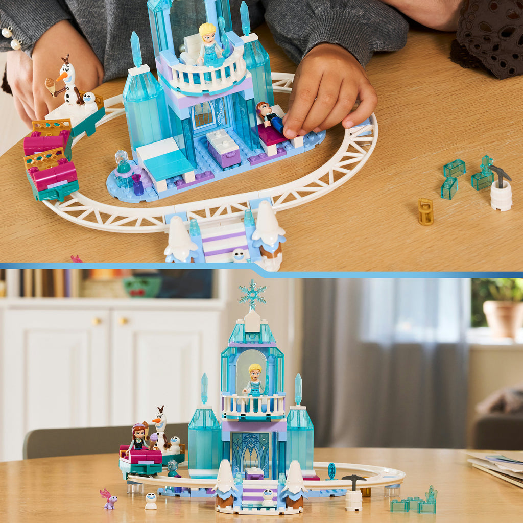 Lego disney princess 43281 elsa's ijskasteel en sneeuwrit