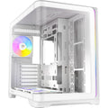 Antec c5 curve argb midi tower behuizing (wit | 2x usb-a | 1x usb-c | tempered glass)