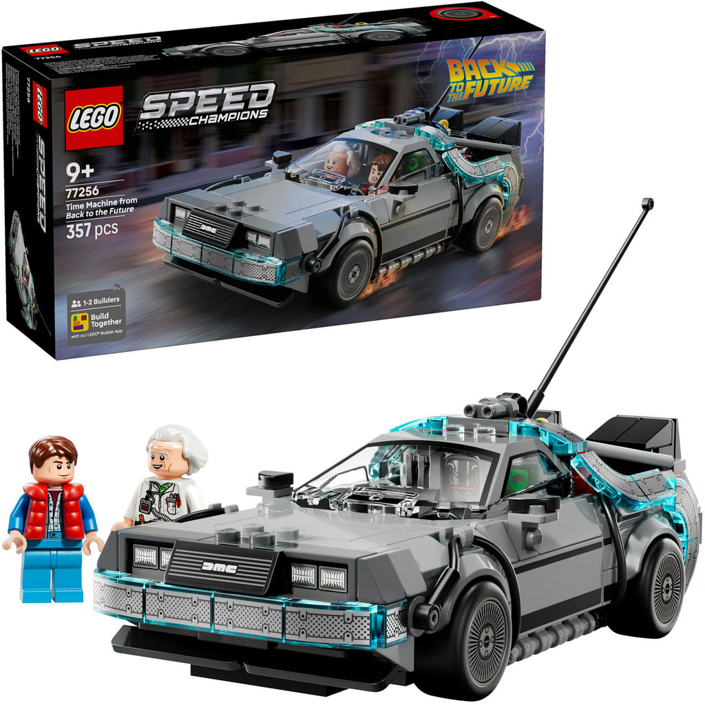 LEGO Speed ​​Champions 77256 Zeitmaschine aus Zurück in die Zukunft
