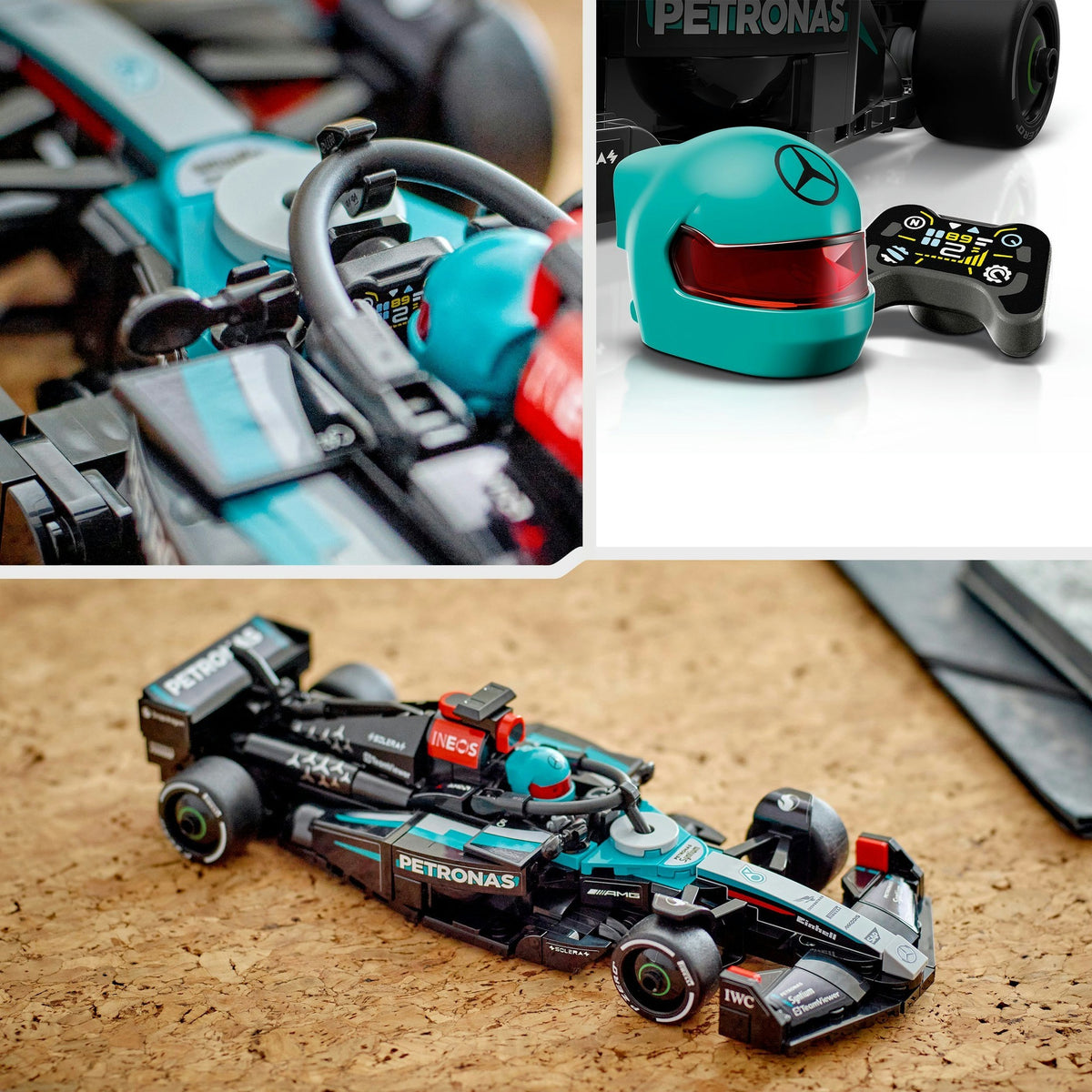 LEGO Speed ​​Champions 77244 Mercedes-AMG F1 W15 Rennwagen