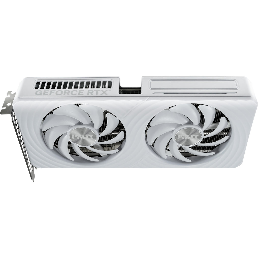 Palit geforce rtx 5060 oc white 8gb grafische kaart (wit, dlss 4, 3x displayport, 1x hdmi 2.1)