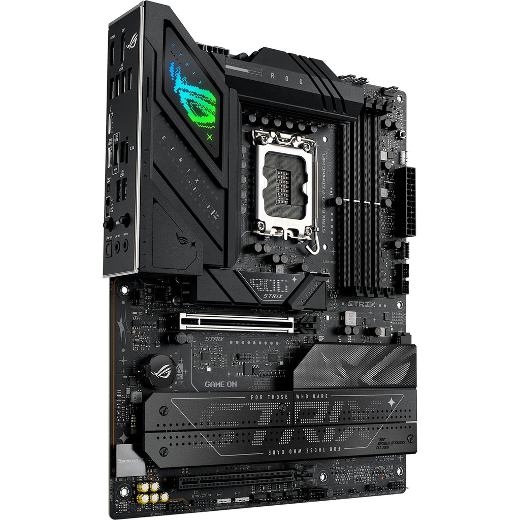 Asus rog strix b860-f gaming wifi socket 1851 moederbord (raid, 2.5 gb-lan, wi-fi 7, bt, sound, atx)