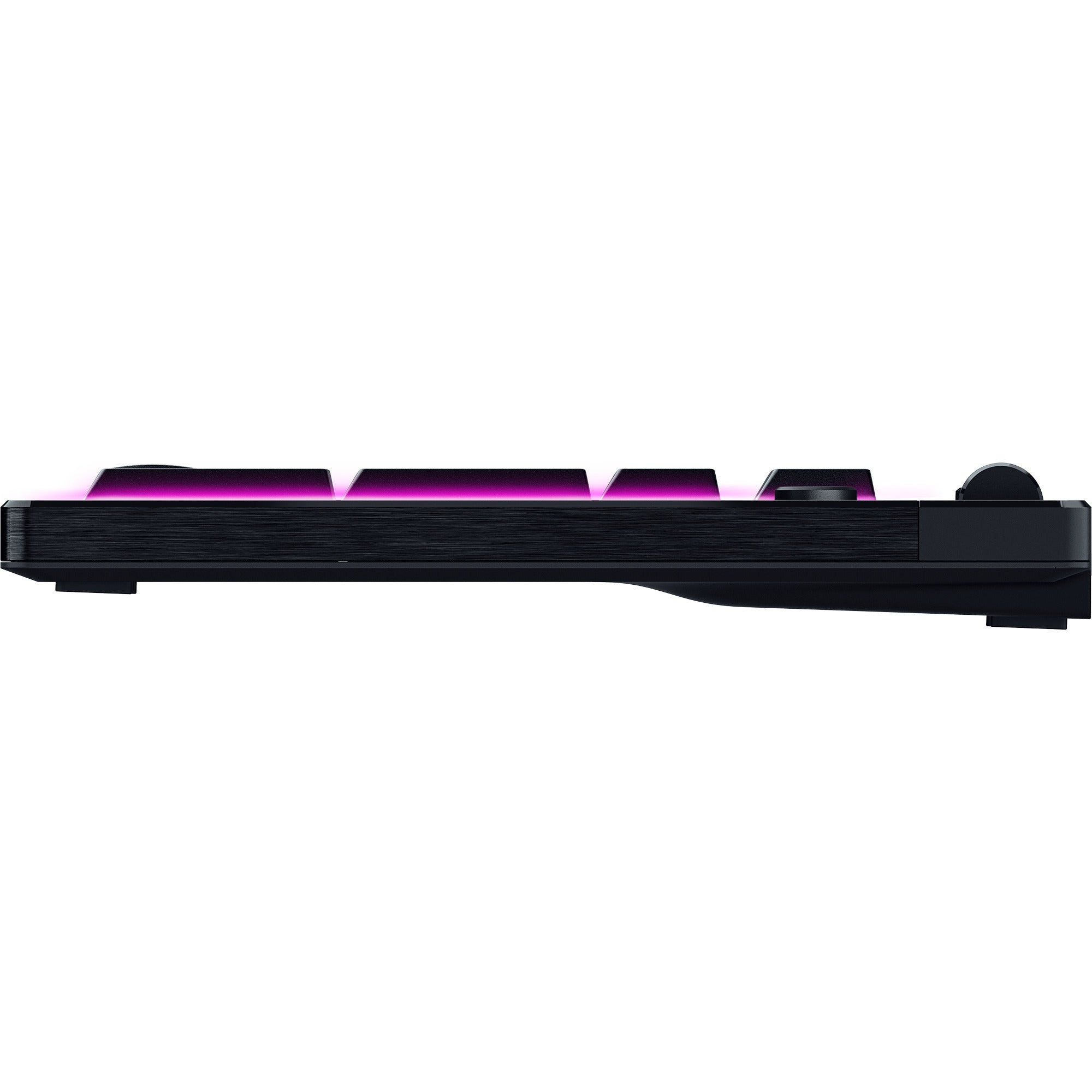 Razer blackwidow v4 hyperspeed mechanisch gaming toetsenbord (zwart, us lay-out (qwerty), low-profile green , 100%, double-shot pbt)