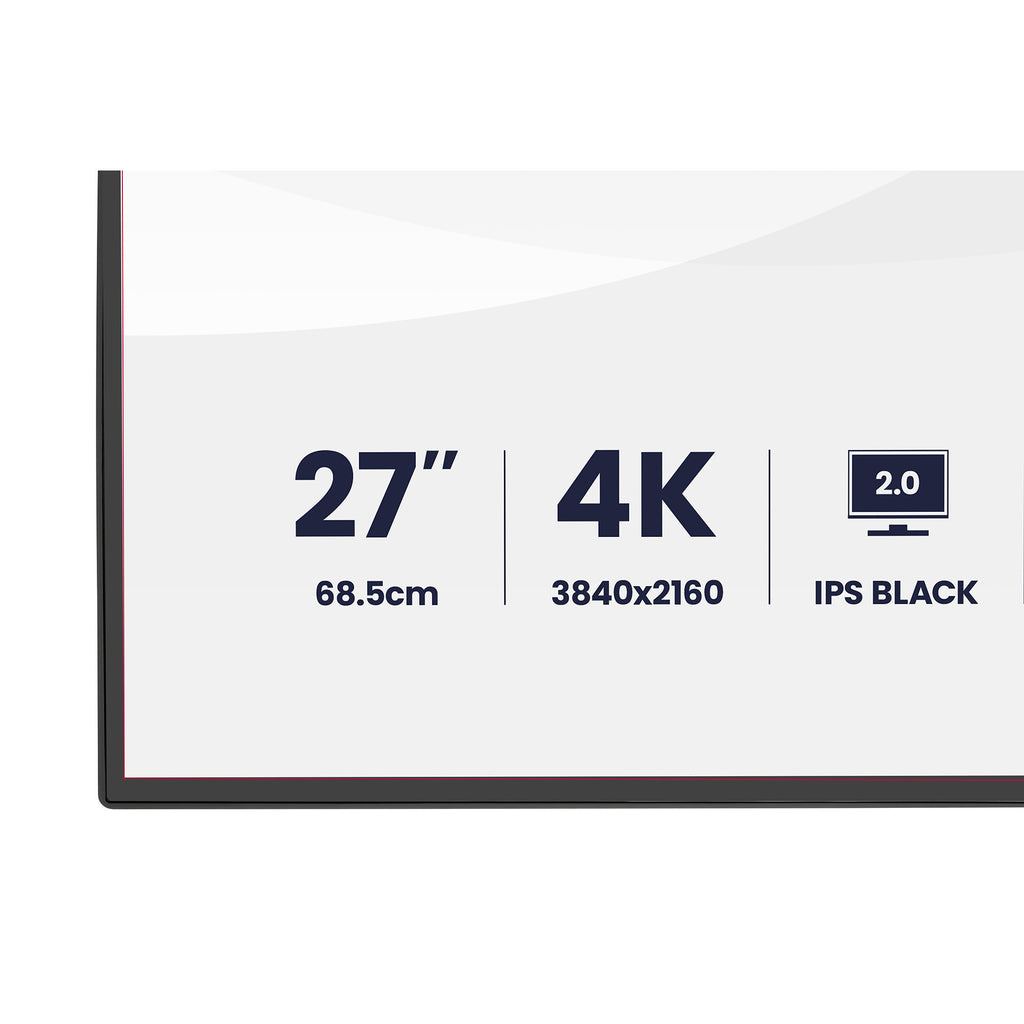 Iiyama prographic hb2701uhsnp-b1 27 4k uhd monitor (zwart (mat), hdmi, displayport, usb-c, audio)