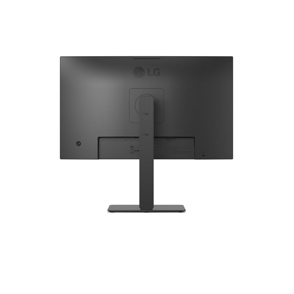 Lg 27ba850 27 monitor (zwart, hdmi, displayport, audio, lan, usb-c, webcam)