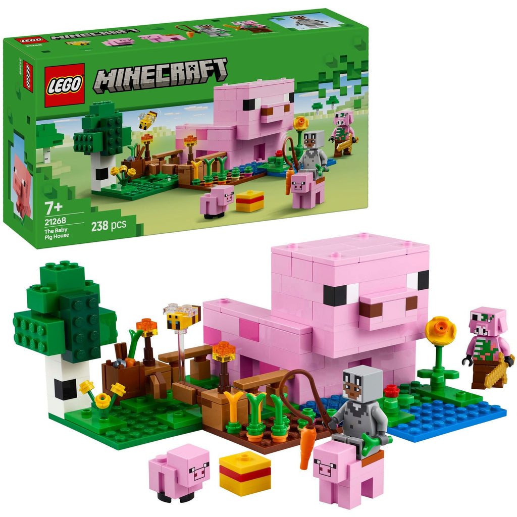 LEGO Minecraft 21268 Das Schweinehaus