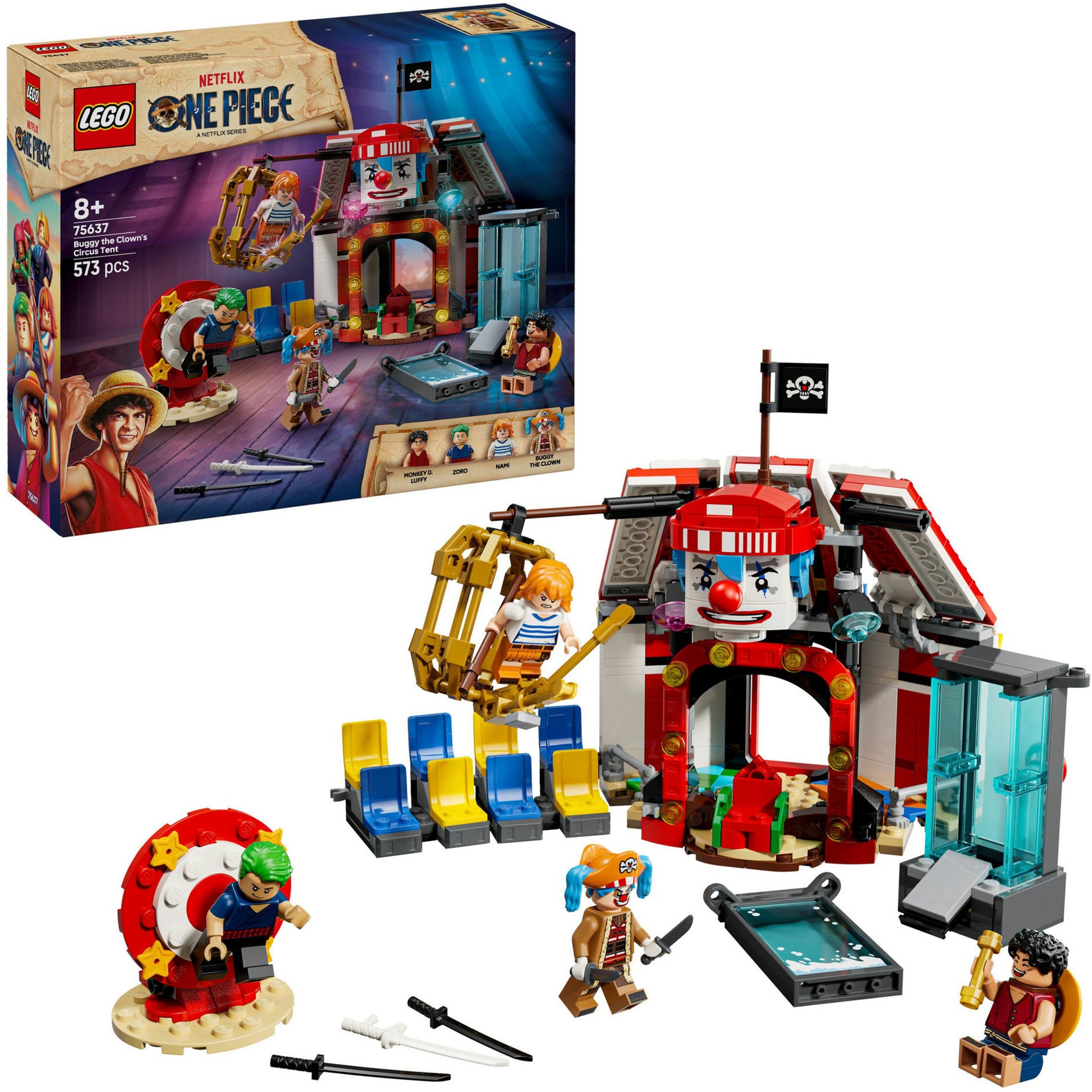 LEGO One Piece Set 75637 Zirkuszelt von Buggy dem Clown