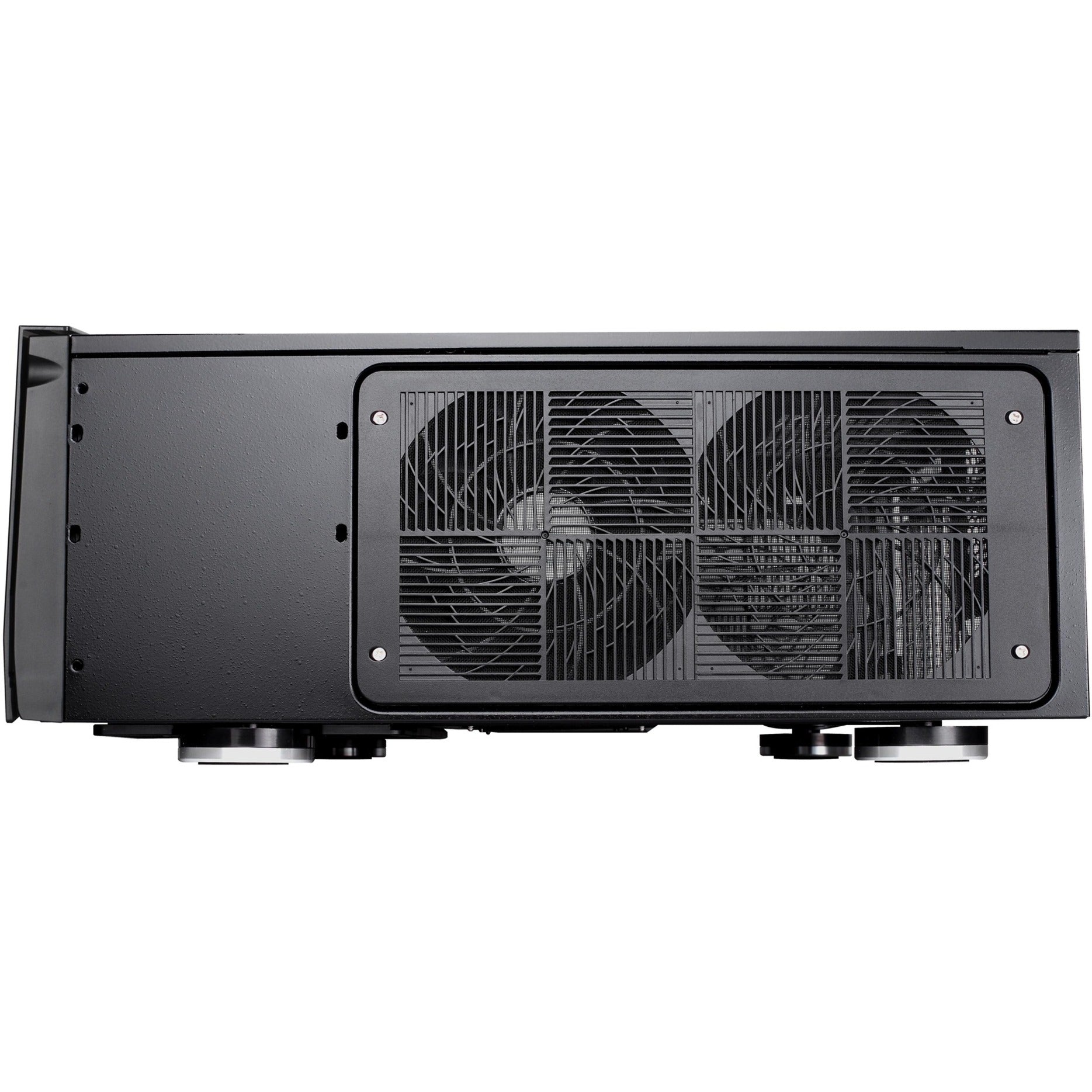Silverstone grandia gd07b htpc behuizing (zwart | 2x usb-a)