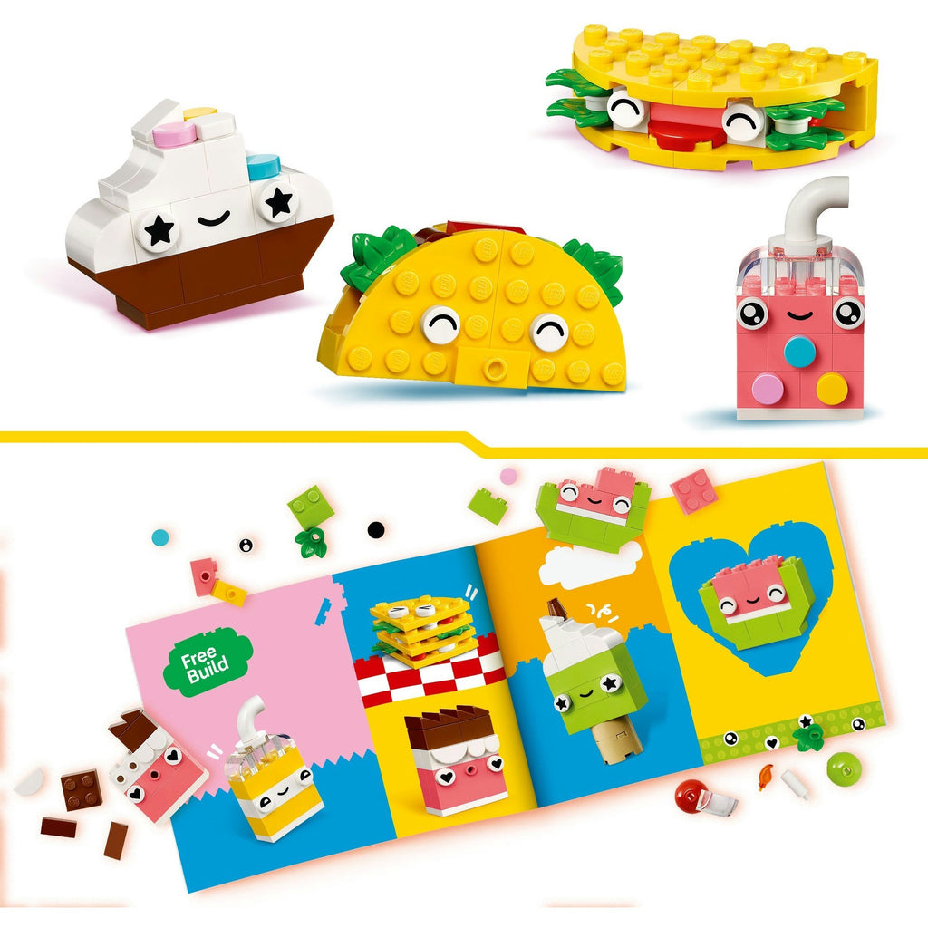 LEGO Classic - Kreatives Food Friends Konstruktionsspielzeug (11039)