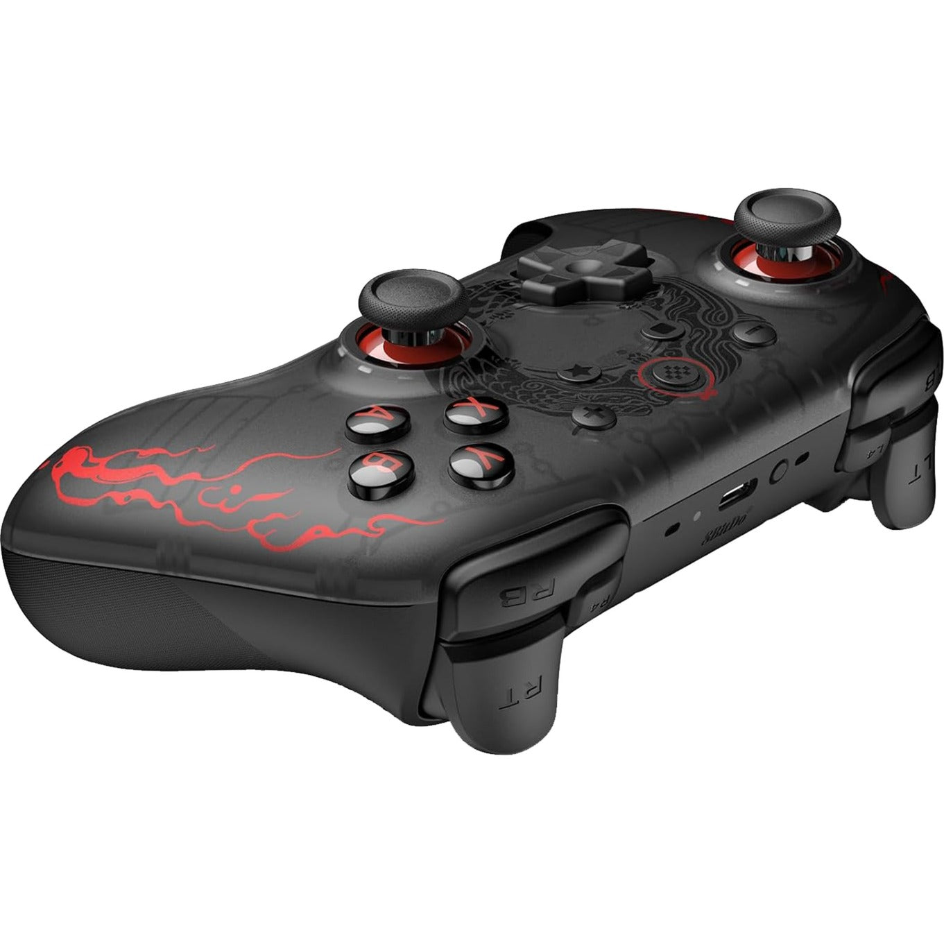 8bitdo ultimate 2c wireless - black myth: wukong gamepad (zwart rood)