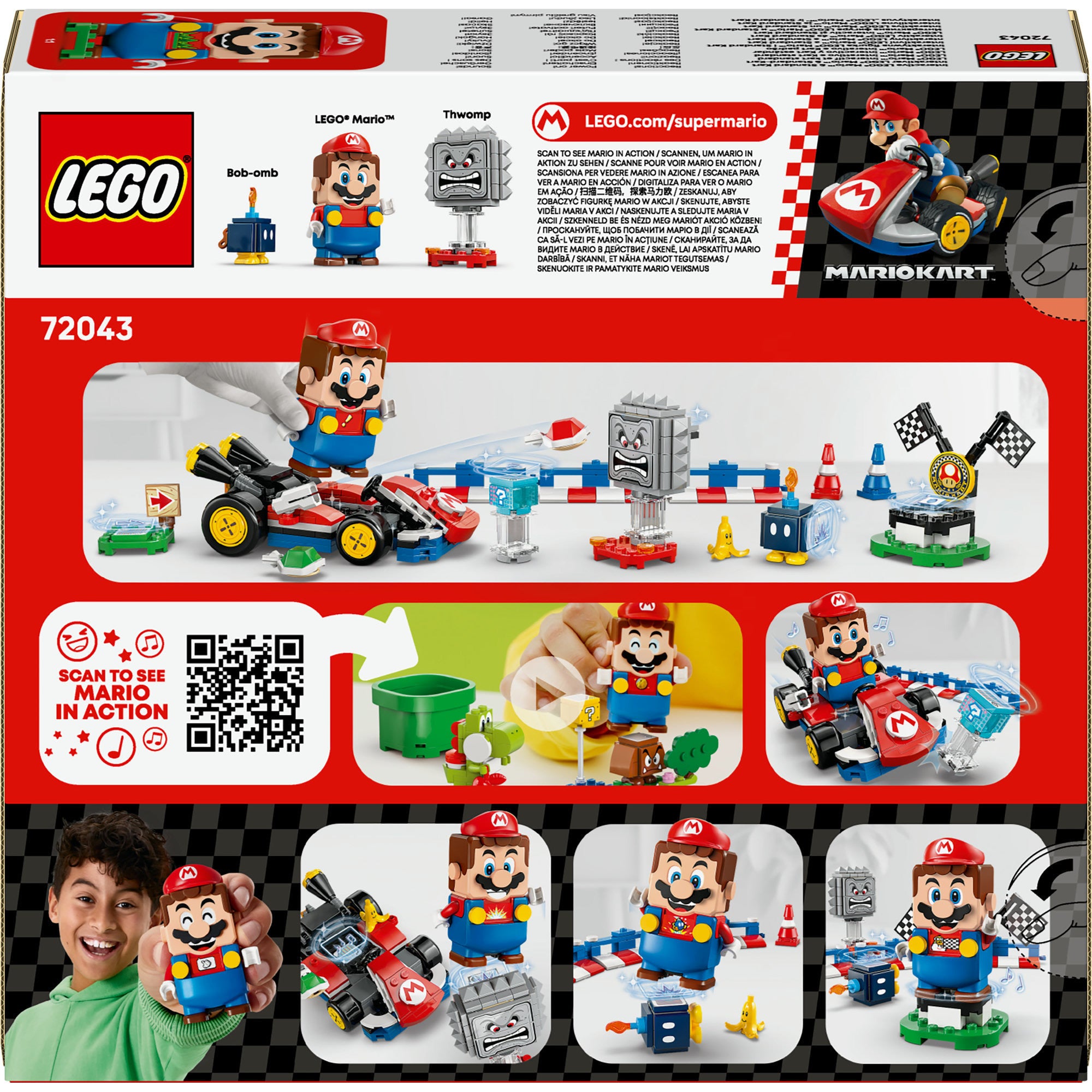 Lego super mario 72043 mario en standaardkart