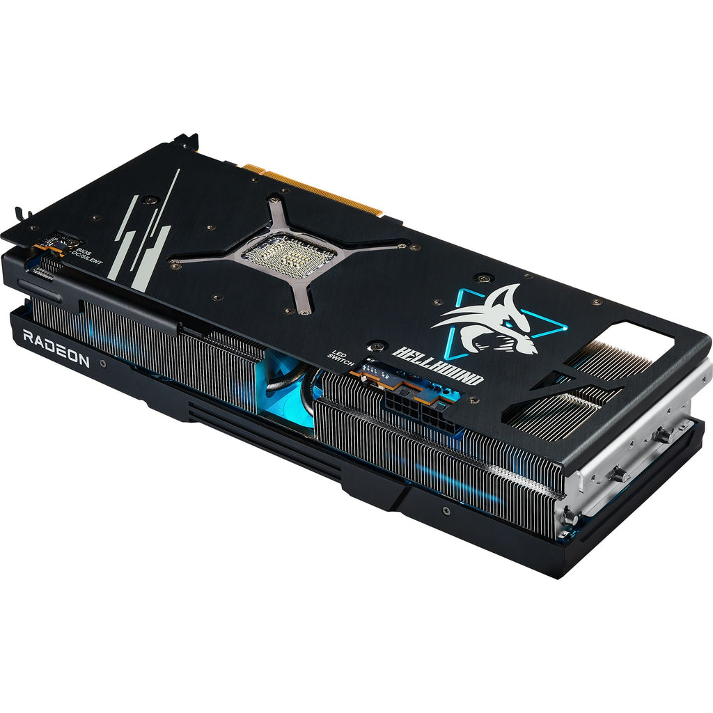 Powercolor hellhound radeon rx 7900 xtx 24g grafische kaart (1x hdmi, 3x displayport)