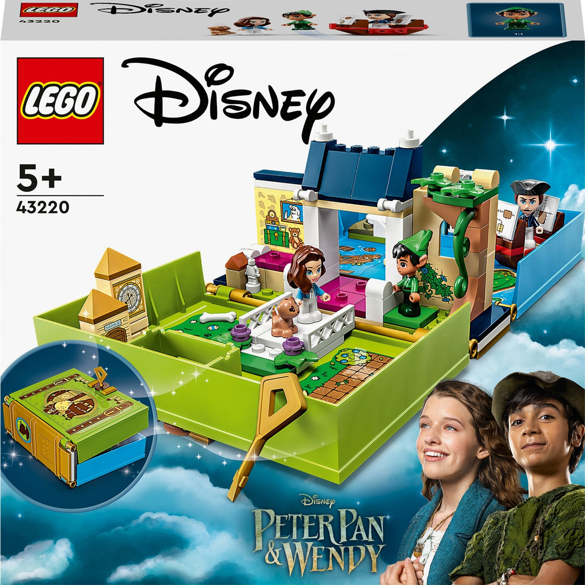 Lego Disney Peter Pan Wendys Märchenbuch-Abenteuer-Set