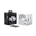 Be quiet! pure wings 3 reverse case fans (wit, 3 stuks, 120 x 120 x 25 mm, pwm)