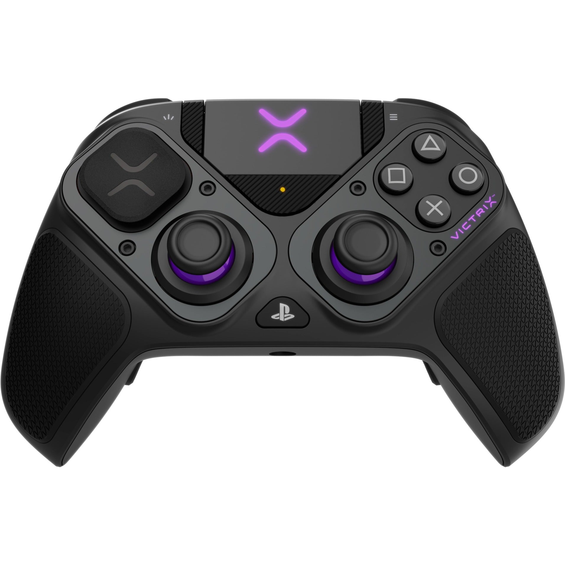 Pdp victrix pro bfg wireless controller (zwart lila, playstation 5 | playstation 4 | pc)