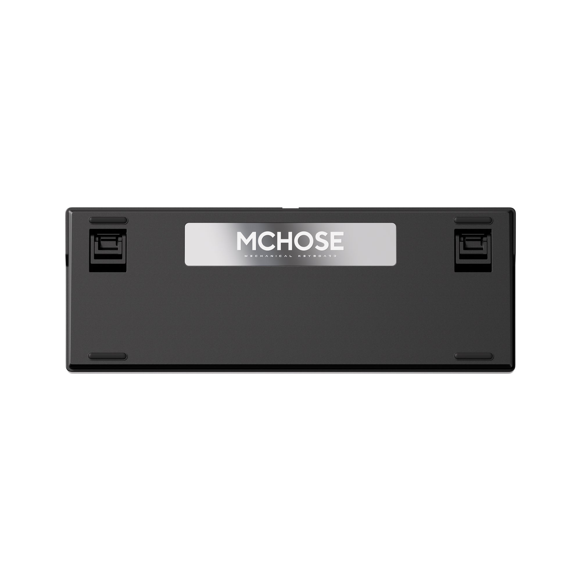 Mchose g98 pro black pink flame orange wireless tri-mode custom mechanical rgb gaming toetsenbord (zwart, us lay-out (qwerty), ttc flame orange, rgb, hot swap, side engraved pbt, draadloos | bluetooth | usb-c)